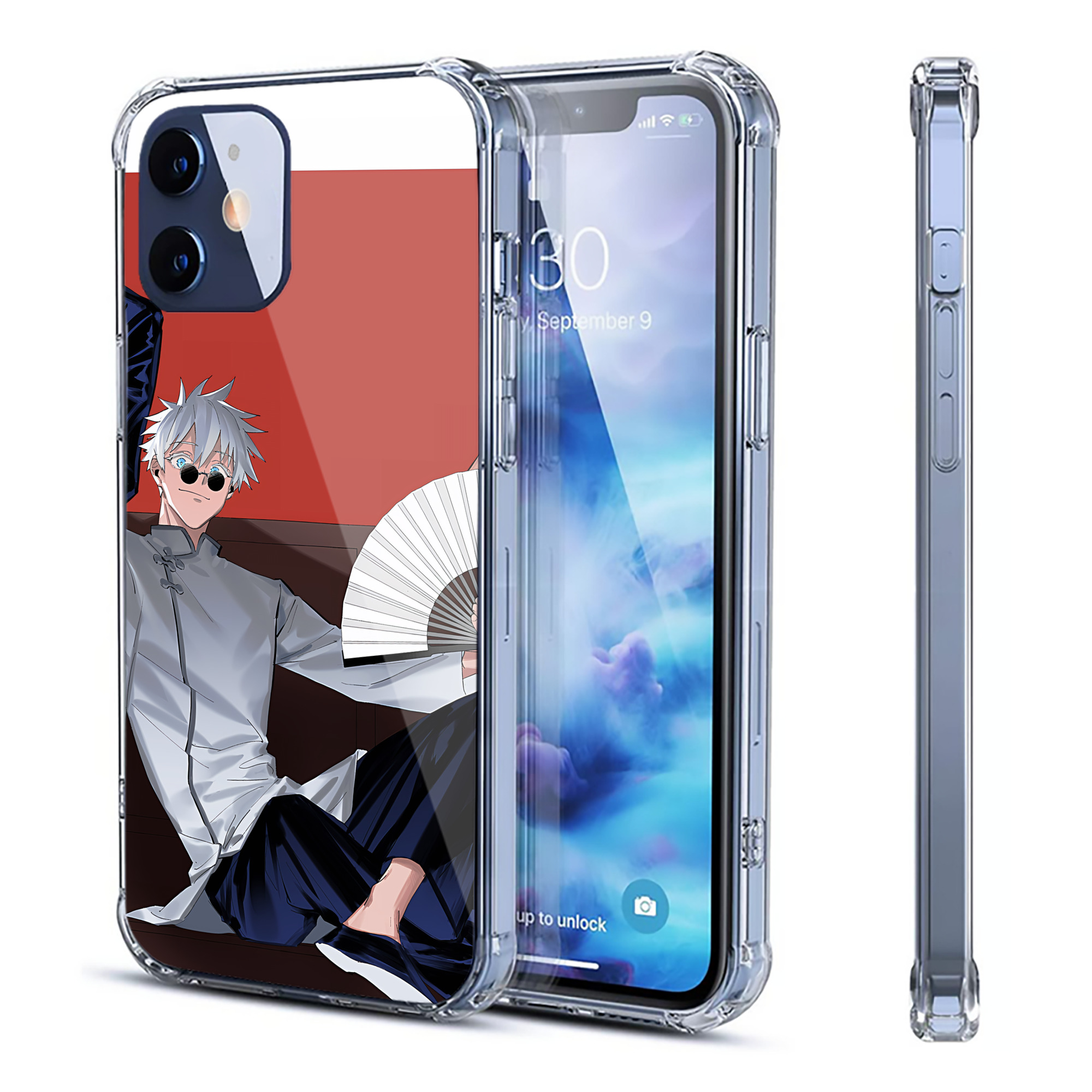 （画像用） SPY×FAMILY间谍家家酒 【iPhone 12シリーズ対応】透明スマホケース（クリアソフトケース）